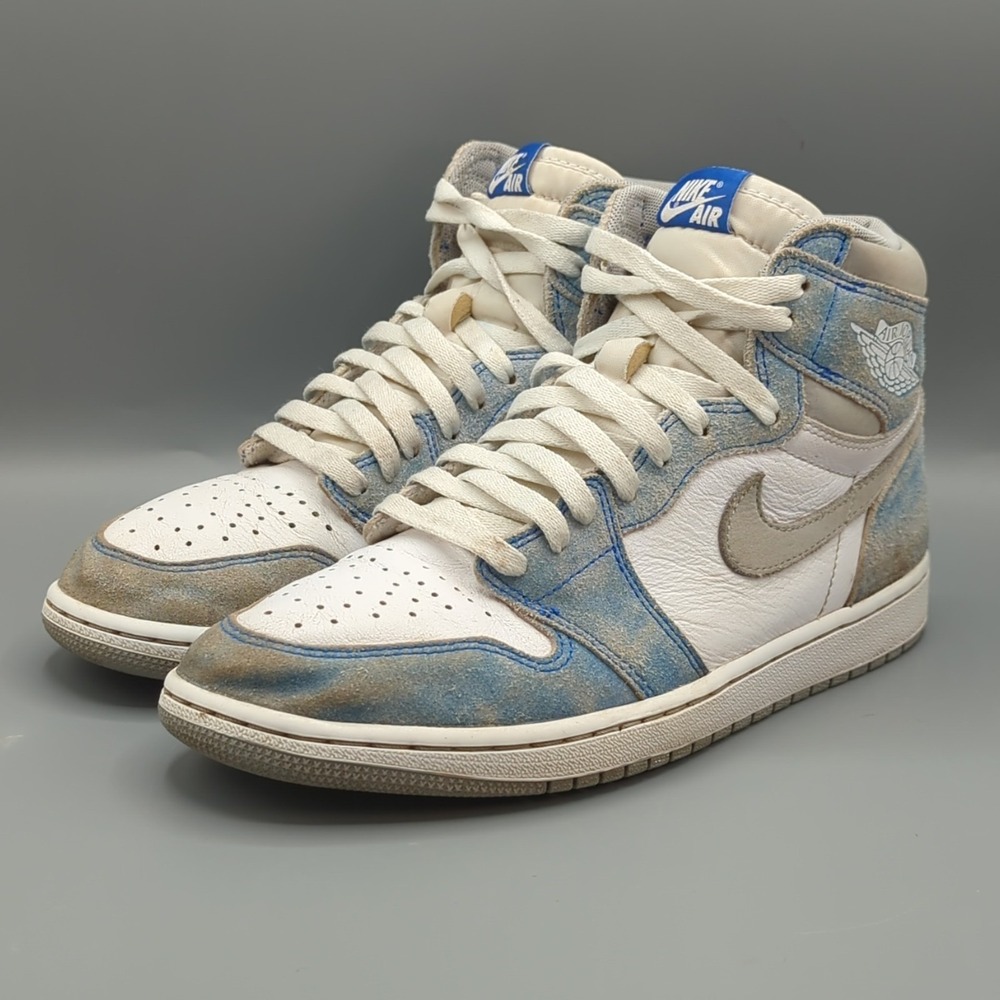 NIKE Jordan 1 Retro OG High Hyper Royal Mens Shoes Size US 9.5 555088-402